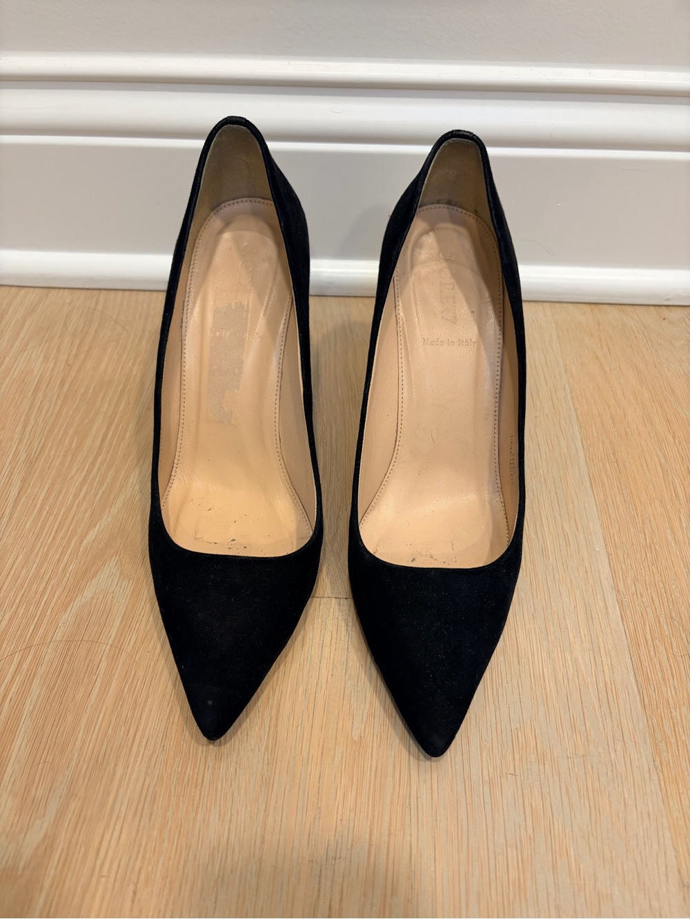 J. Crew Classic Black Pointed-Toe Women’s Pumps Size 9